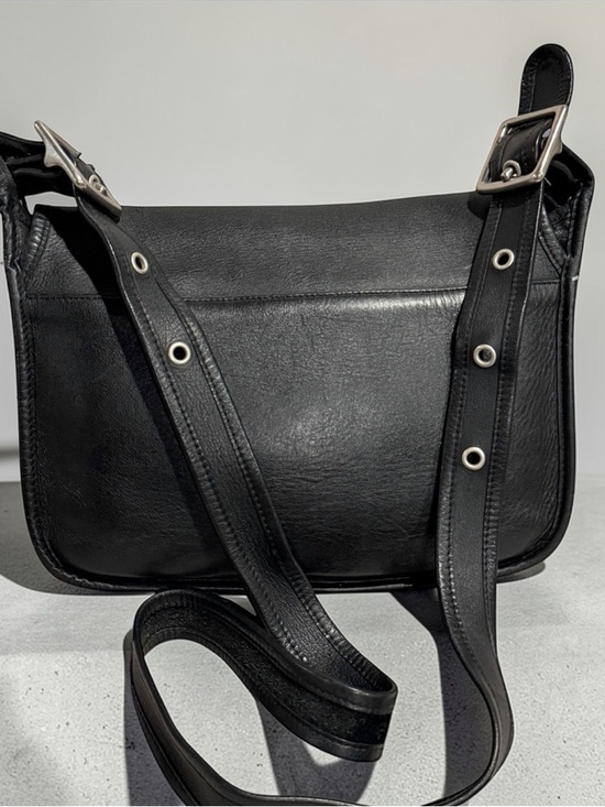 Vintage Coach Patricia's Legacy Bag #9951 - Black Glove-Tanned Leather - Picture 7 of 16